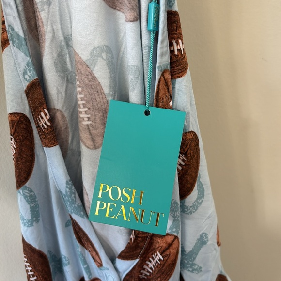 New Posh Peanut Field Day Bamboo Pajama Top Size XL - Picture 8 of 8